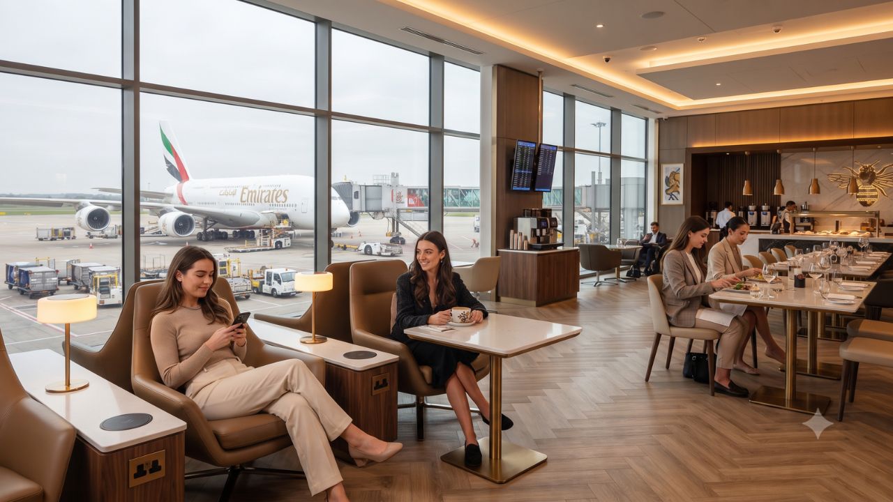 Emirates Manchester Airport Terminal 2 Luxury Lounge Guide 2026
