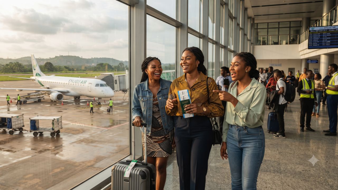 Enugu Air Direct Flights Cameroon Douala Travel Guide 2026