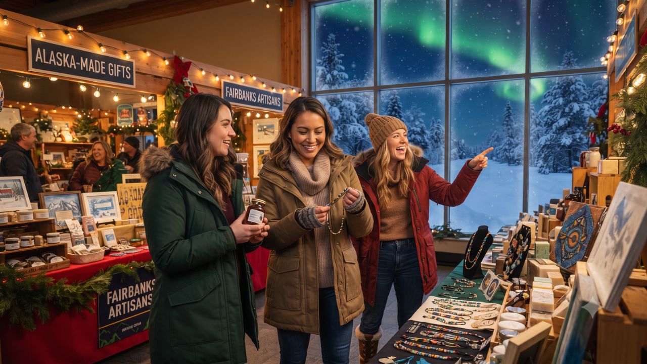 Fairbanks Christmas Markets Beneath the Aurora: Arctic Bazaars and Interior Alaska Winter Guide 2026