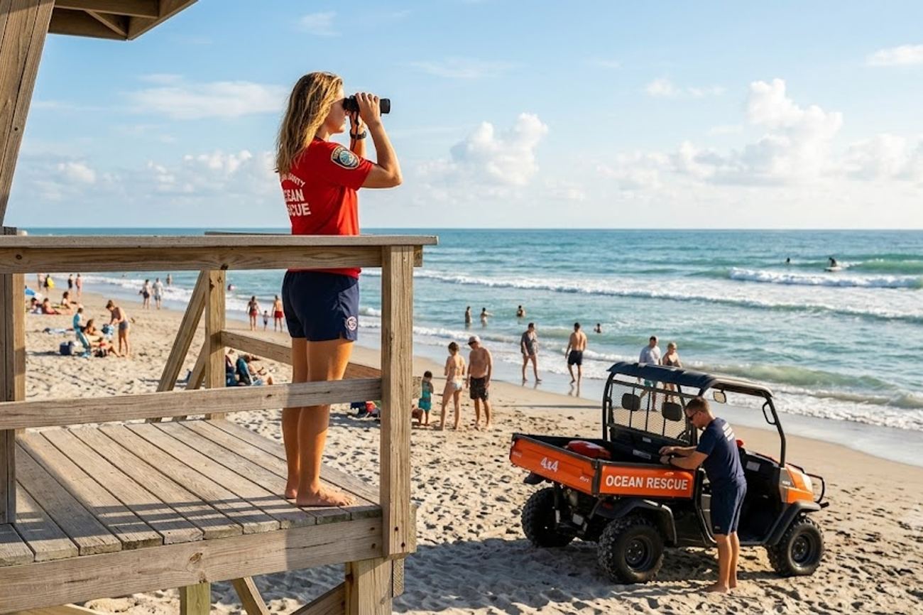 Florida’s Brevard County Uses Visitor Tax Revenue To Strengthen Ocean Rescue As Lifeguard Funding Gets Major Boost
