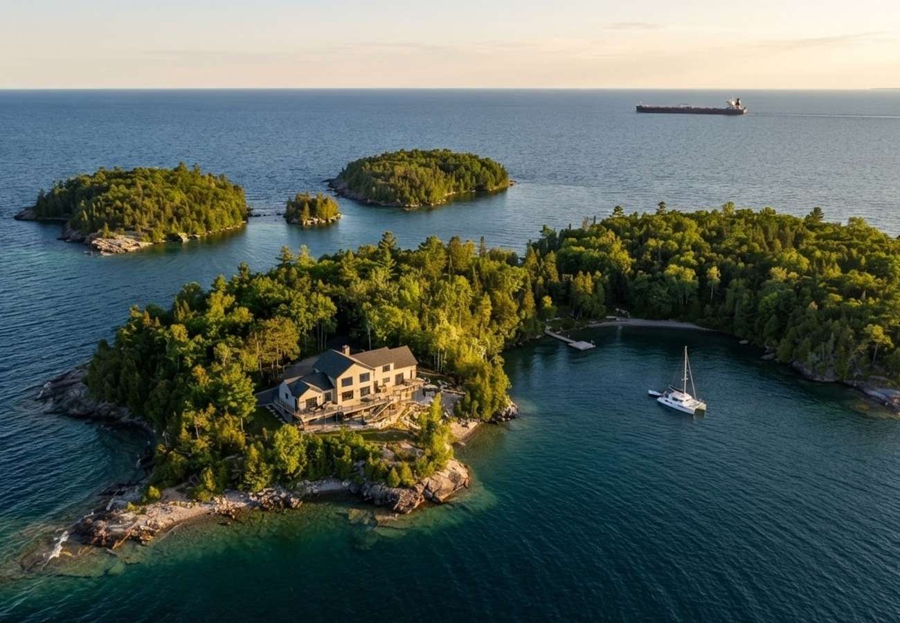 Four Private Islands Near Canada Border Hit Michigan Real Estate Market for $2.3 Million in 2026