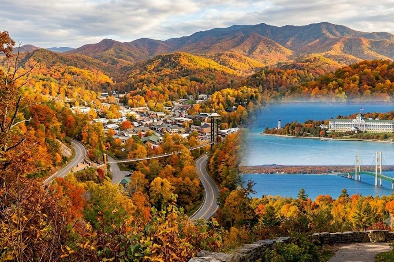 Gatlinburg Teams Up With Mackinac Island and More as Colourful Fall Destinations Draw Global Travellers Across America