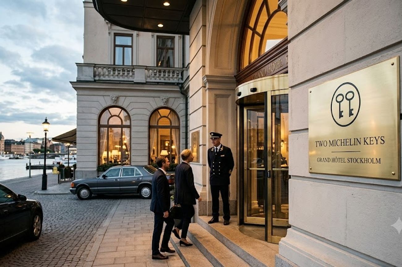 Grand Hôtel Stockholm Makes History As Sweden’s Only Two Michelin Key Hotel Again