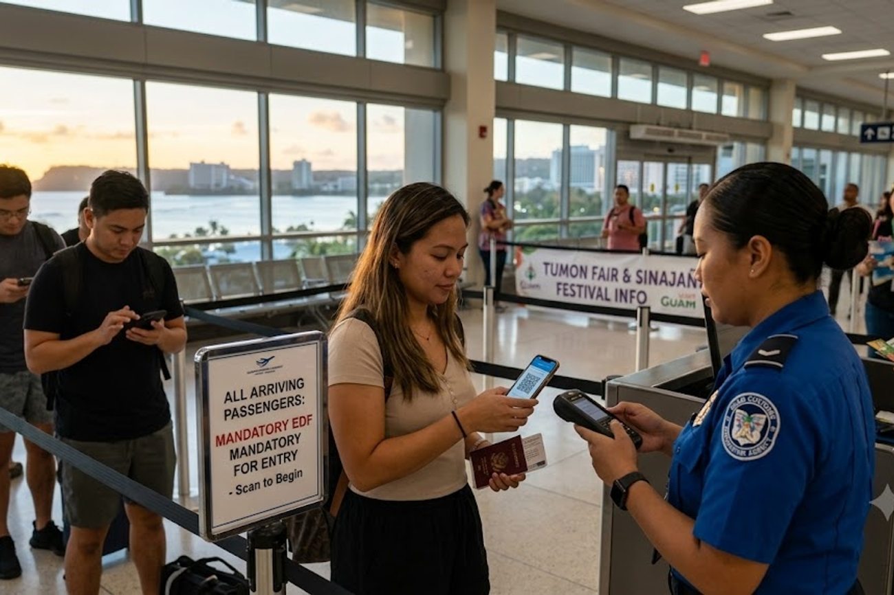Guam Travel Entry Rules Put Mandatory EDF in Focus Ahead of Tumon Fair and Sinajaña Festival Activities