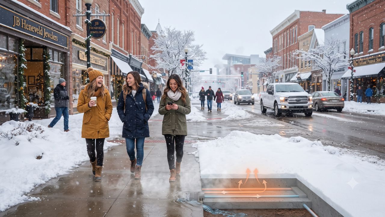 Holland Michigan Snowmelt System: How Waste Heat Powers North America's Premier Winter Tourism Destination