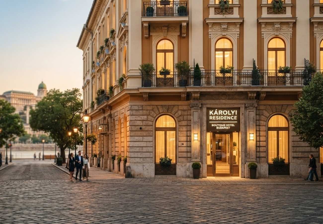 Exterior view of Hotel Erzsébet City Center Budapest in District V