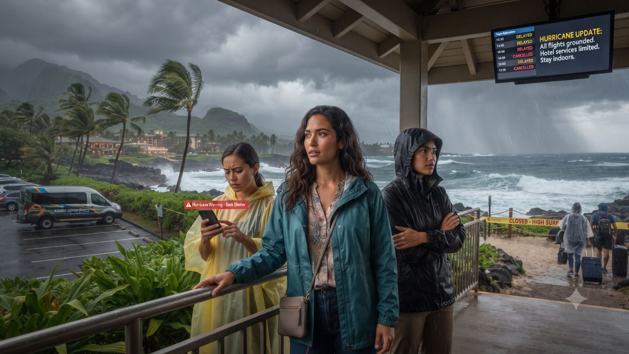 Hurricane Nolo Tests Hawaii with 105 MPH Winds: Complete Island Travel Safety & Storm Preparedness Guide 2026