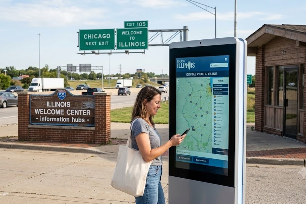 Illinois Travel Shift Begins as Digital Tourism Replaces Traditional Highway Information Hubs