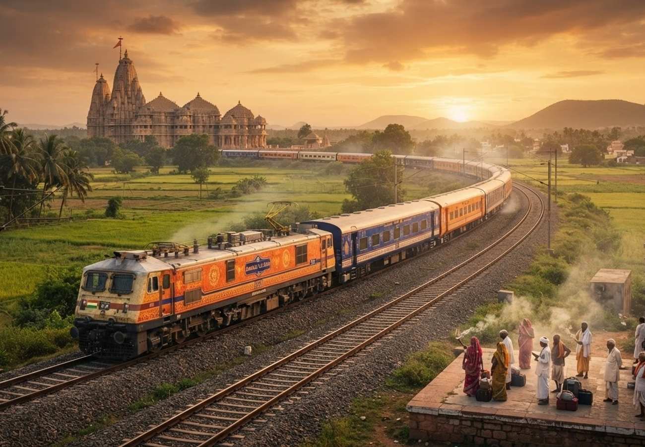 Indian Railways Launches Bharat Gaurav Sacred Circuit From Indore to Puri Varanasi and Ayodhya 2026