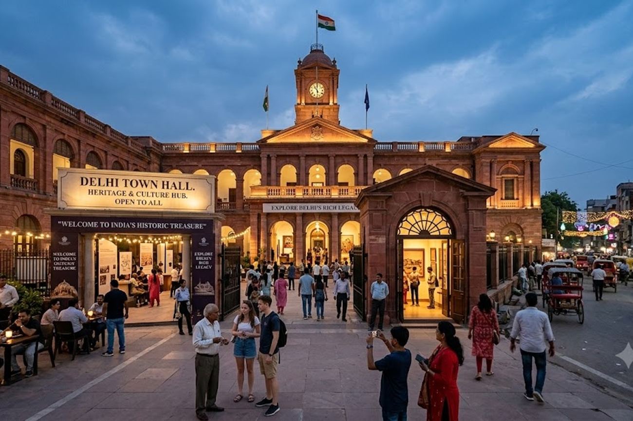 India’s Delhi Tourism Future Gets A Powerful Boost As Historic Town Hall Becomes A Global Heritage Hub