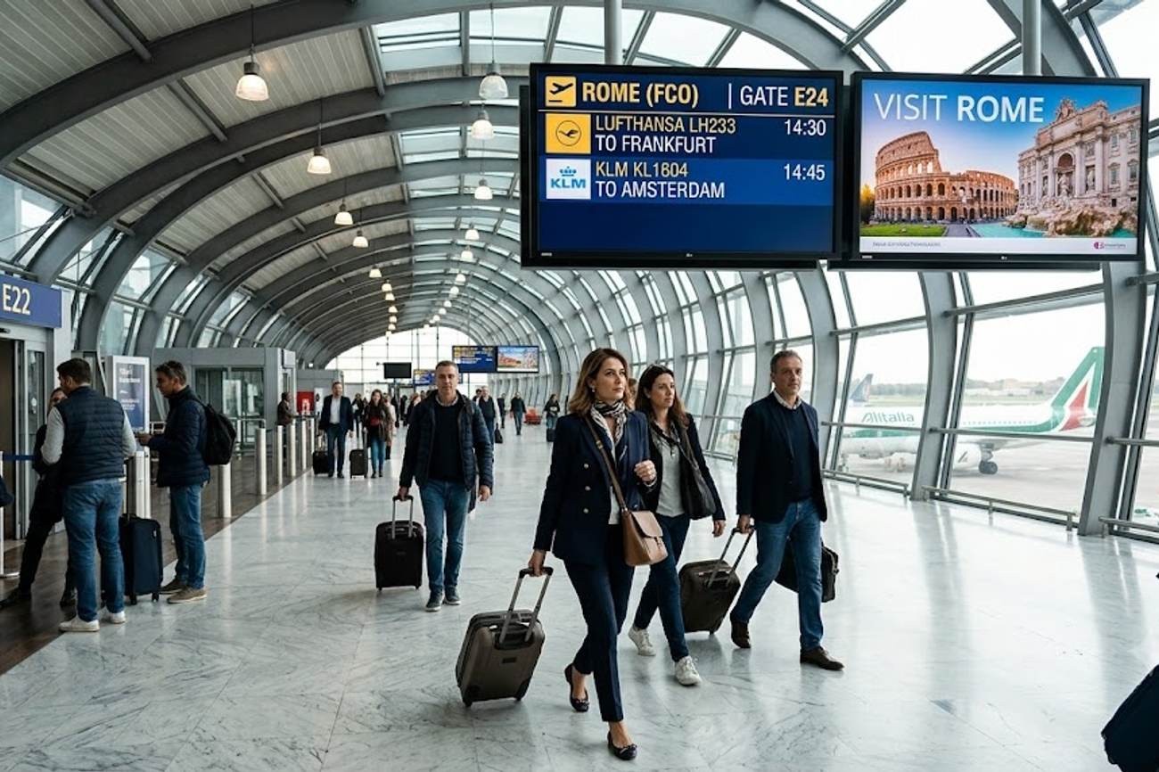 Italy’s Rome Advances Travel Intelligence Through Airport Traveller Flow Analysis and Tourism Promotion