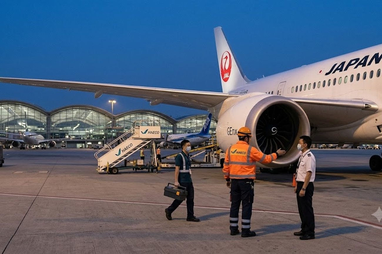 Japan Airlines Boosts Hong Kong Operations as HAECO Extends Aircraft Support Deal to 2031