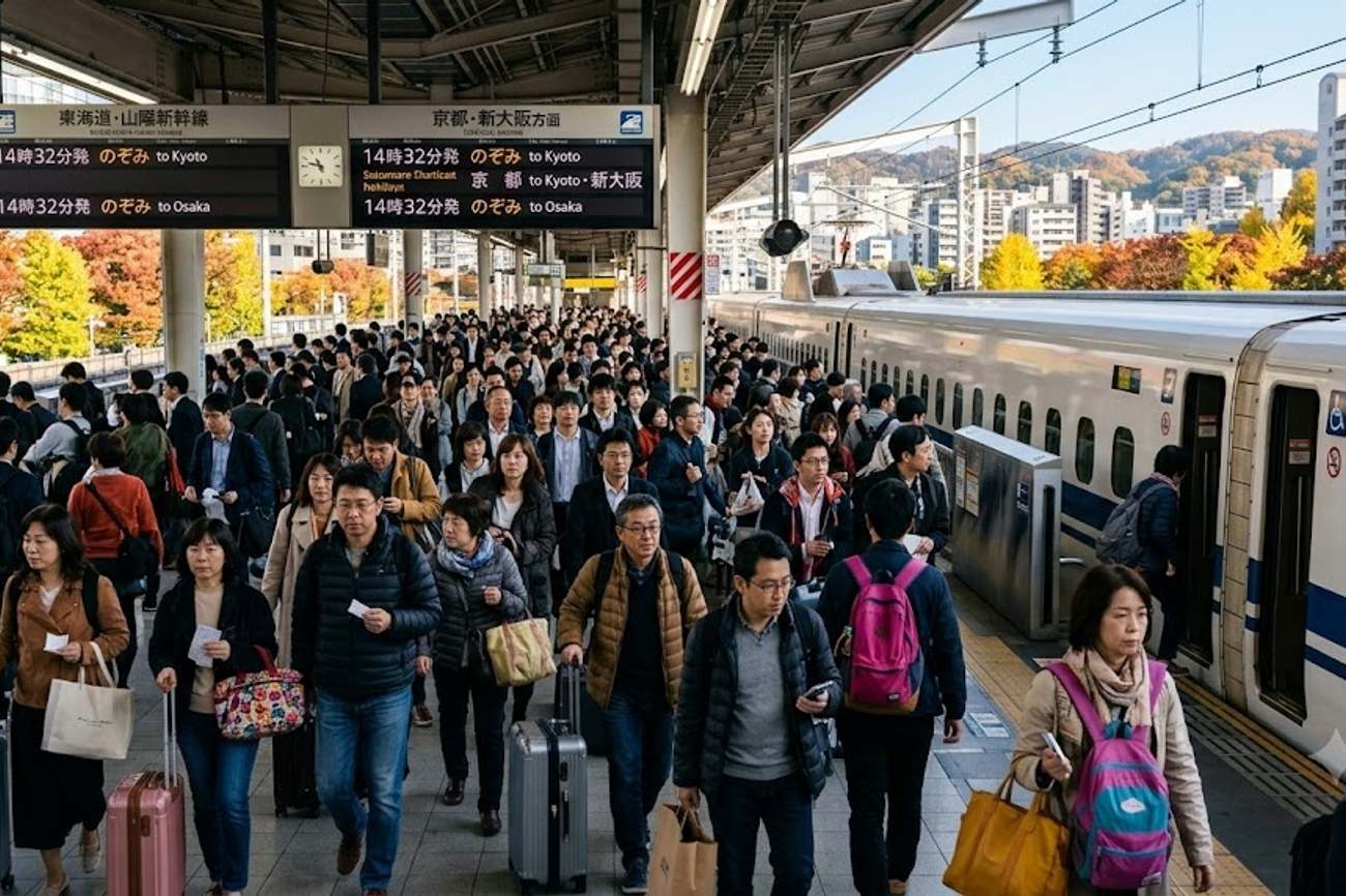 Japan Silver Week Is Now On As More Holiday Travel Drives Busy Skies And Railways For Autumn Escapes