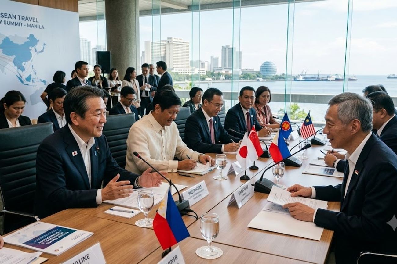 Japan Teams Up With Singapore and ASEAN Nations in Manila to Boost Connectivity and Future Travel