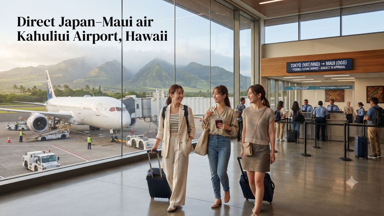 Japan to Maui Direct Flights US Preclearance Travel Guide 2026