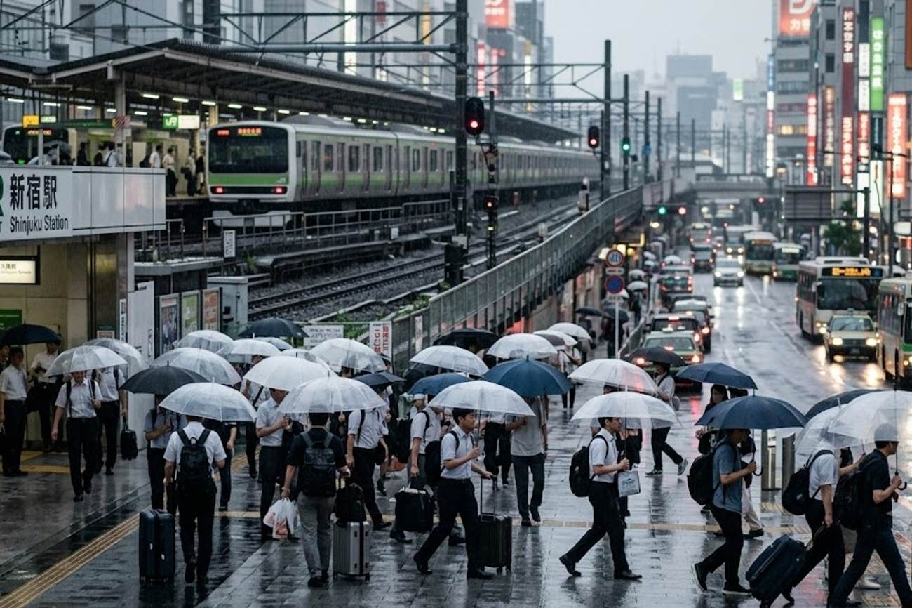 Japan Tourism Hit by Heavy Rain: Travel Disruptions Ahead of Holidays