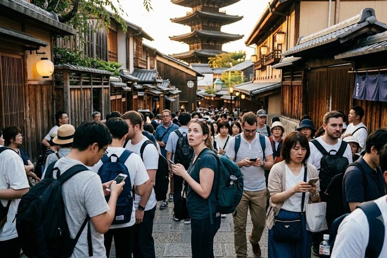 Japan Travel Boom Faces New Challenge as Kyoto Tokyo Crowds Push Regional Tourism Expansion