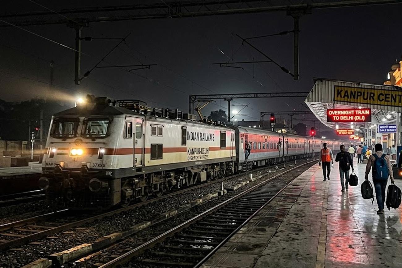 Kanpur And Delhi Travel Gets Easier As Indian Railways Starts New Overnight Daily Train Service