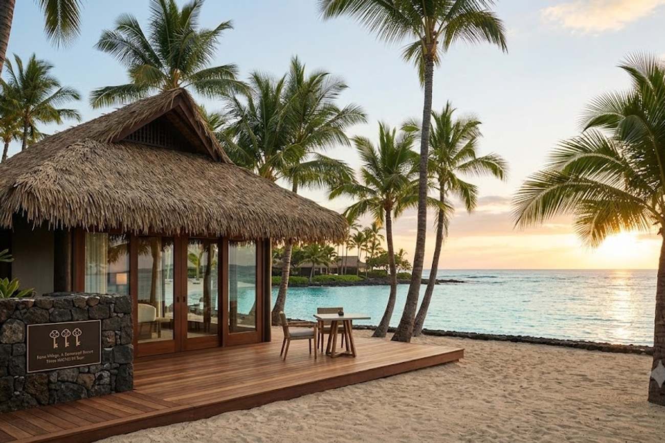 Kona Village Hawaii Earns Third Straight Three MICHELIN Key Honour For Luxury Hospitality