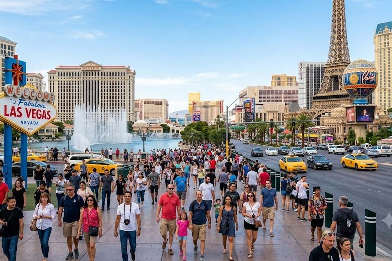 Las Vegas Defies Rising Travel Costs As Tourism Rebounds With 2.7% Visitor Growth And 77.2% Hotel Occupancy