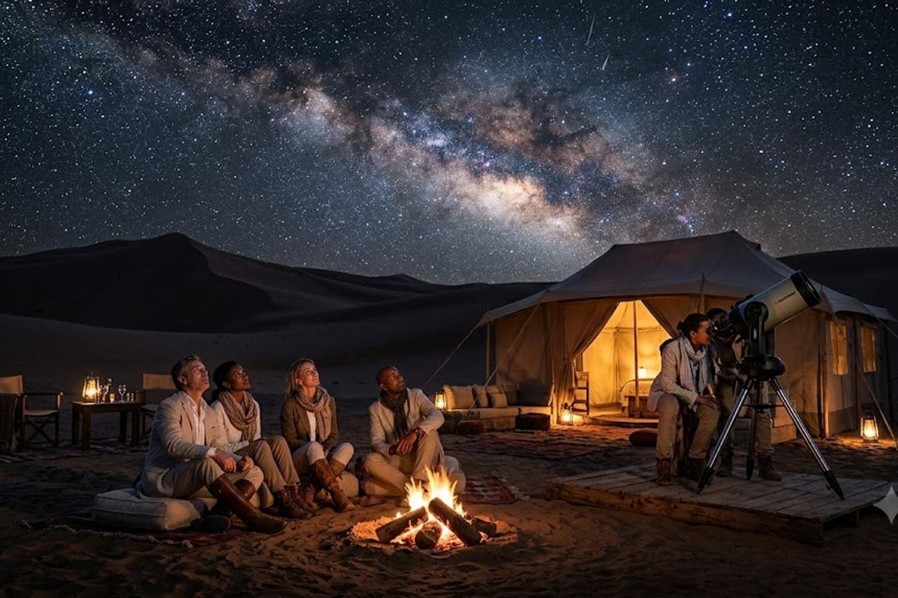 Libya Steps Up With Qatar and Others As Emerging Dark Sky Tourism Destinations Redefine Luxury Desert Travel For International Visitors