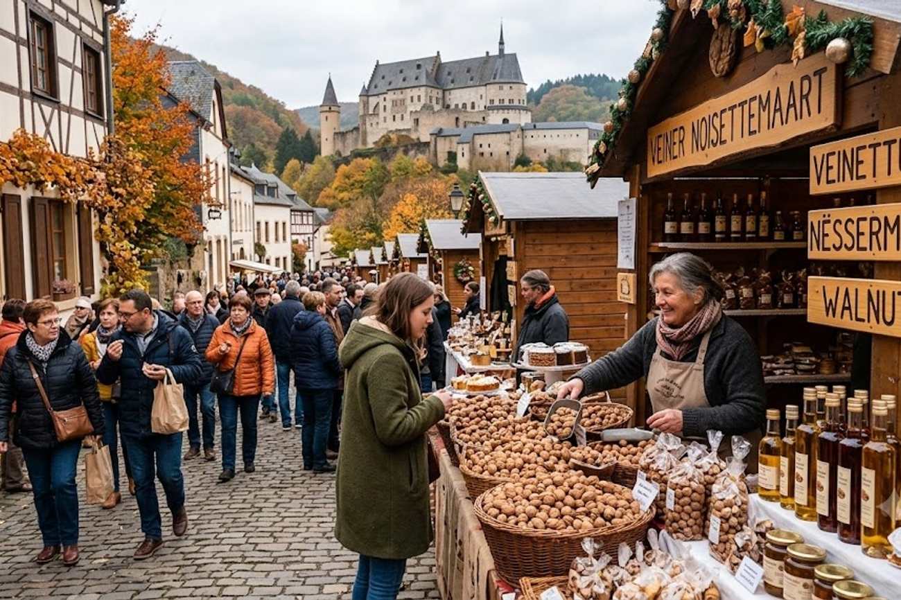 Luxembourg’s Vianden Nut Market Transforms Autumn Travel With A Unique Walnut Heritage Celebration