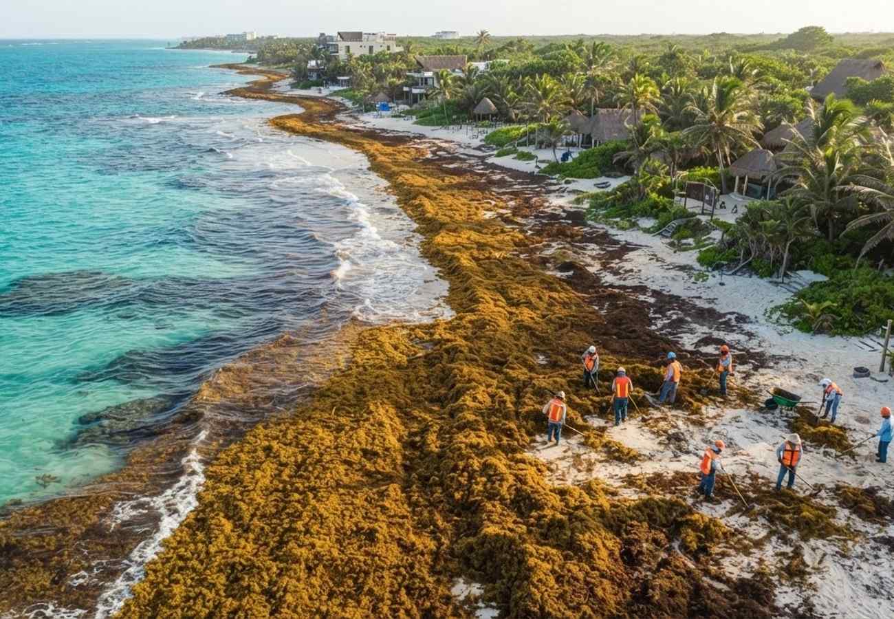Mexico Sargassum Crisis 2026: Impact Analysis for CancĂșn, Tulum and Riviera Maya Tourism