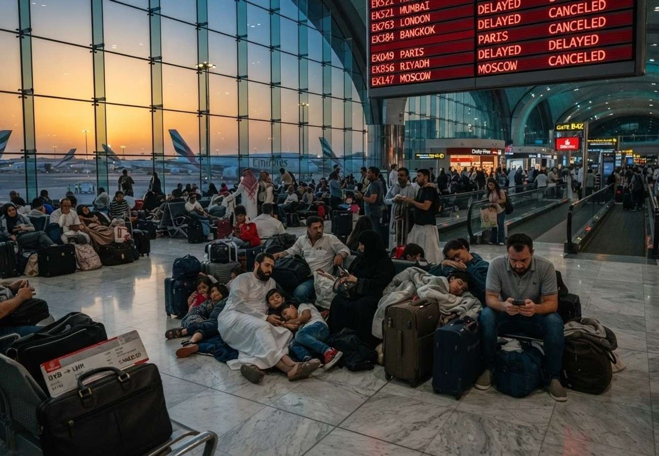 Middle East Aviation Crisis 2026: 955 Flight Delays and 58 Cancellations Hit Dubai, Jeddah, and Riyadh