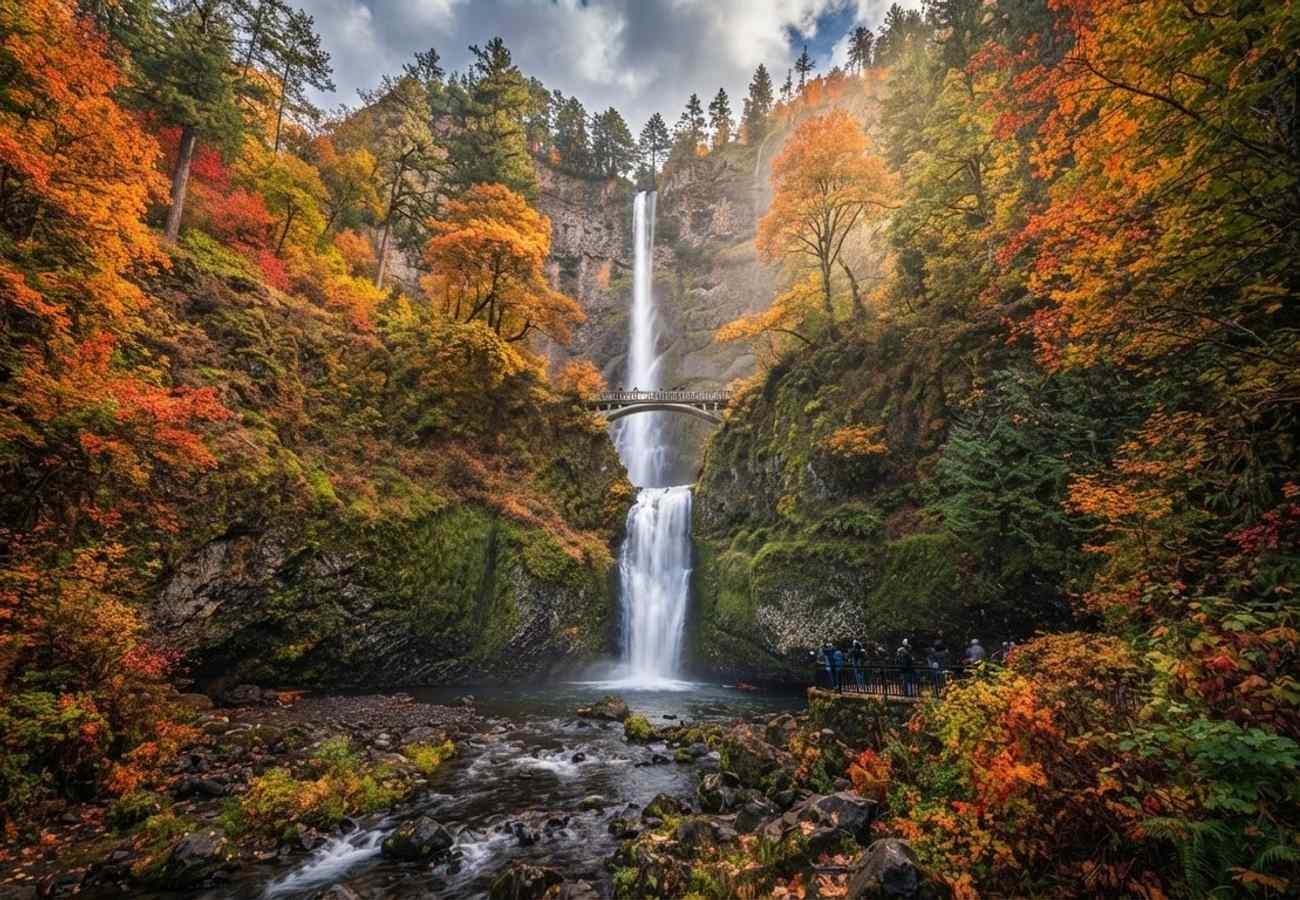 Multnomah and Niagara Falls Forecast Exceptional Autumn Tourism Surge in 2026