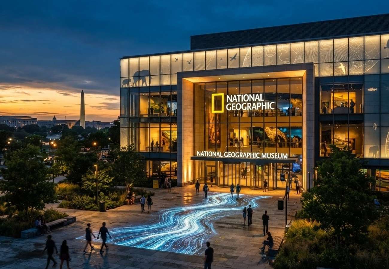 National Geographic Museum of Exploration Opens in Washington DC with 100,000 Sq Ft Immersive Space 2026