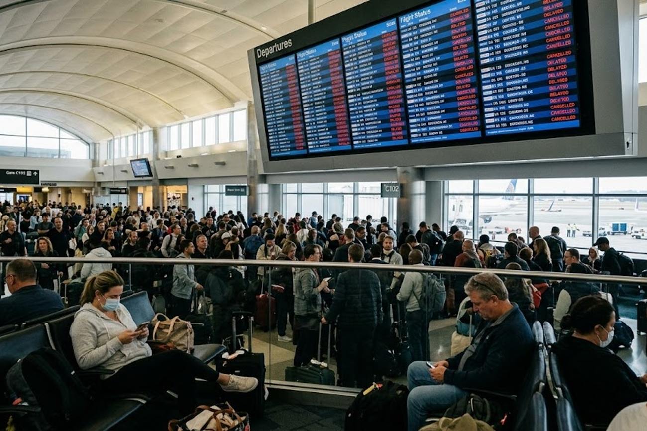 Newark Stands Alongside John F. Kennedy and Others as Air Traffic Control Failure Creates Widespread Flight Disruptions Across America’s Northeast Aviation Network