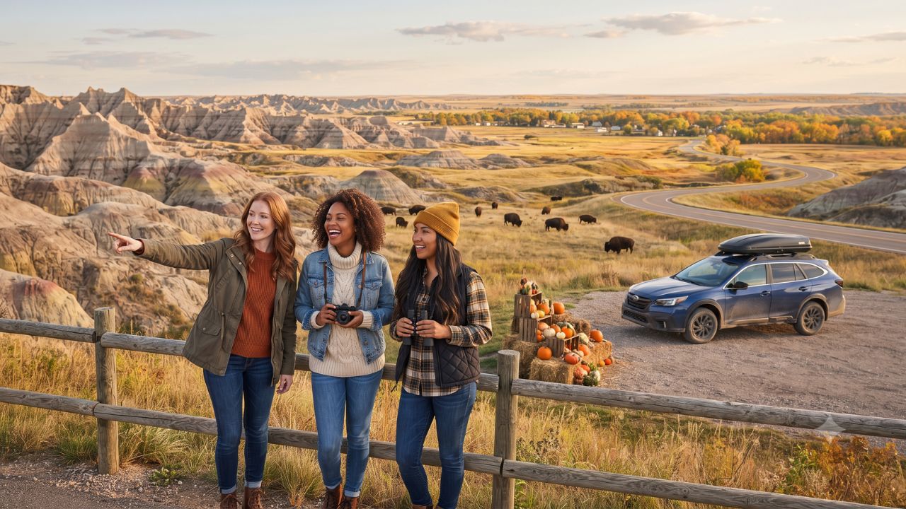 North Dakota Fall Scenic Routes Badlands Prairie Guide 2026