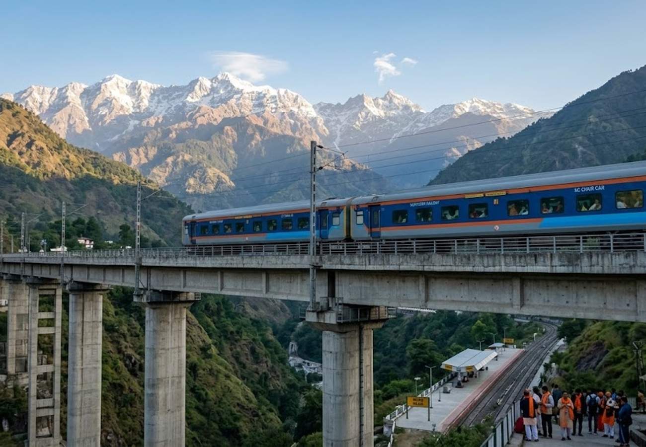 Northern Railway Launches Regular Badgam to Katra Six-Day AC Chair Car Service in 2026