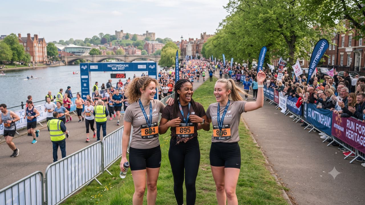 Nottingham Redesigns 10K Route Along the River Trent for May 2027 Sports Tourism Push