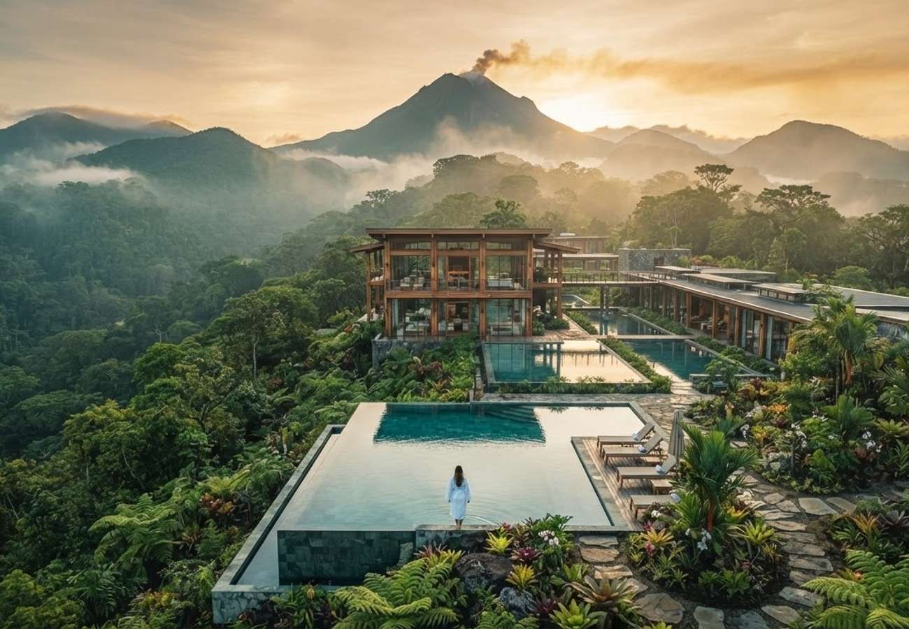 Luxury wellness resort in Panama highlands