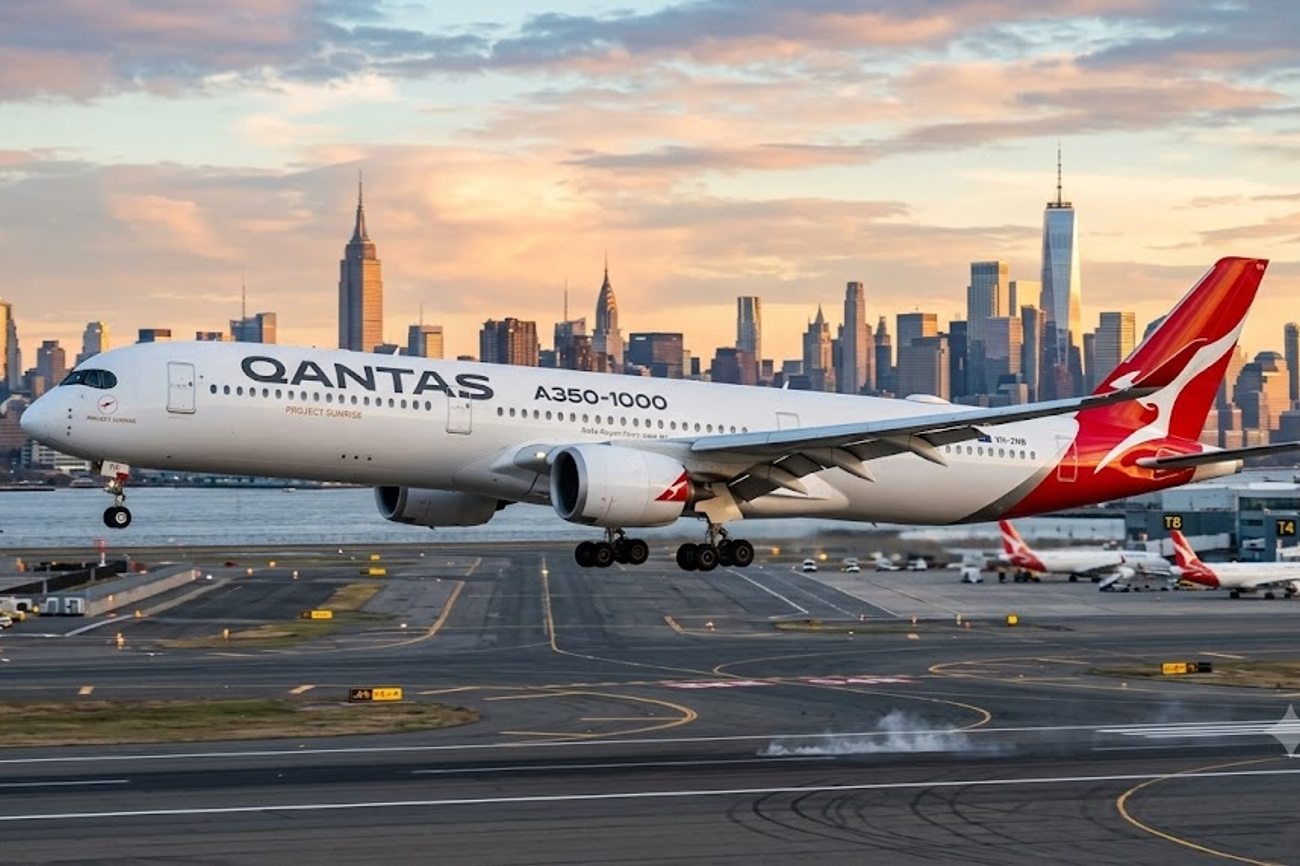 Qantas Connects Sydney and New York Without Stops for the First Time in Aviation History