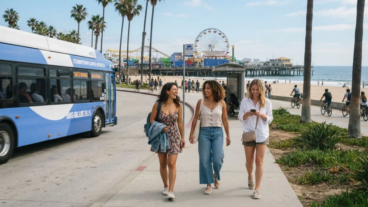 Car-Free on the Pacific Shore: How Santa Monica’s Big Blue Bus Revolutionizes Southern California Travel