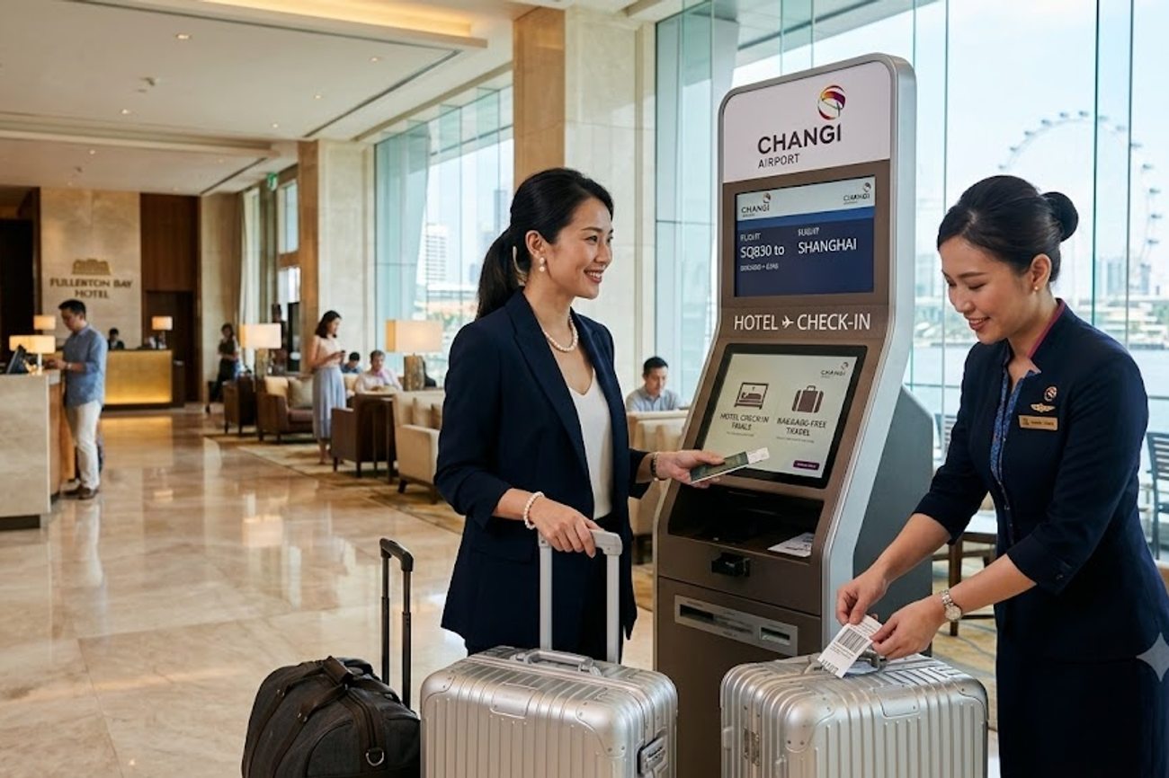 Singapore Takes Airport Check-In to Hotels as Changi Trials Baggage-Free Travel