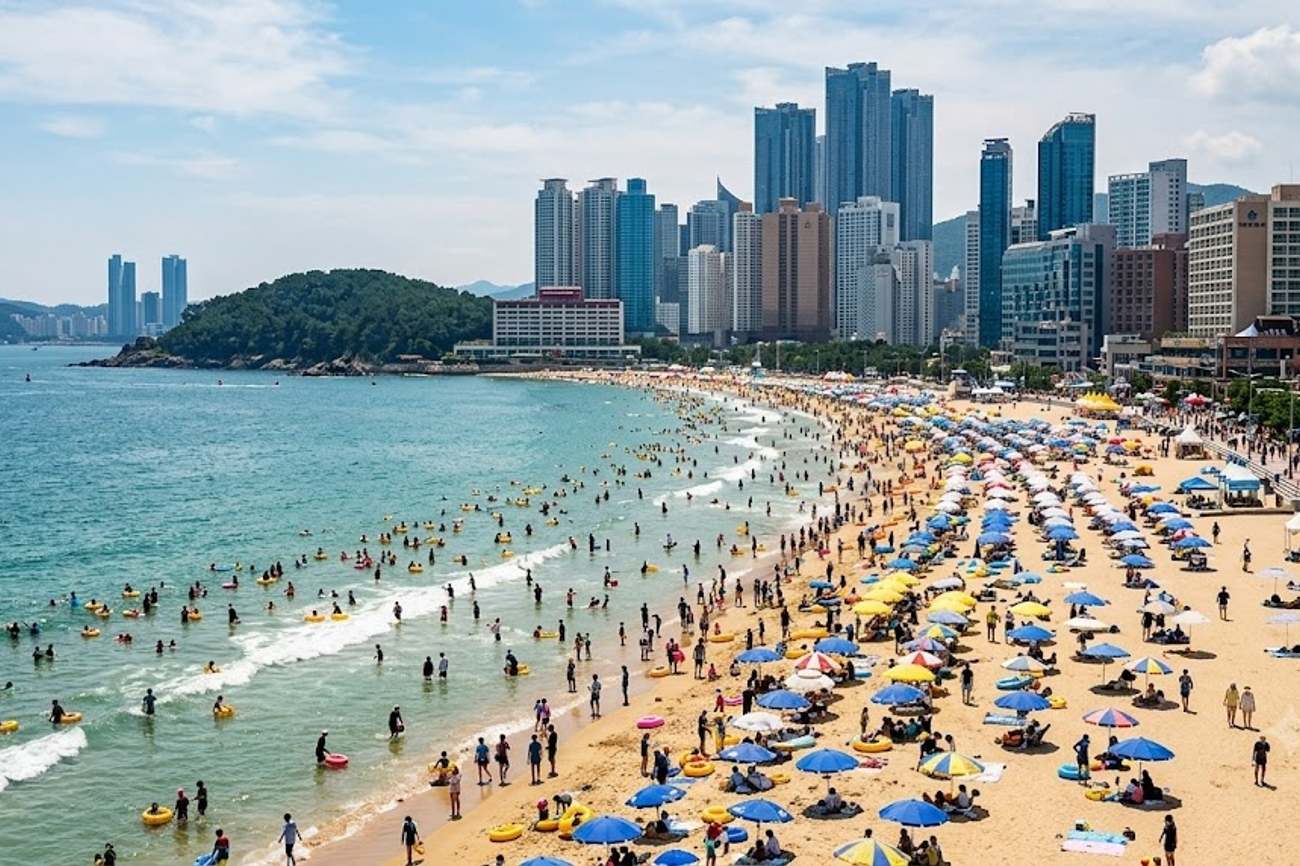 South Korea Busan Beaches Welcome Record Over Twenty Two Million Travellers Driving Historic Coastal Tourism Growth