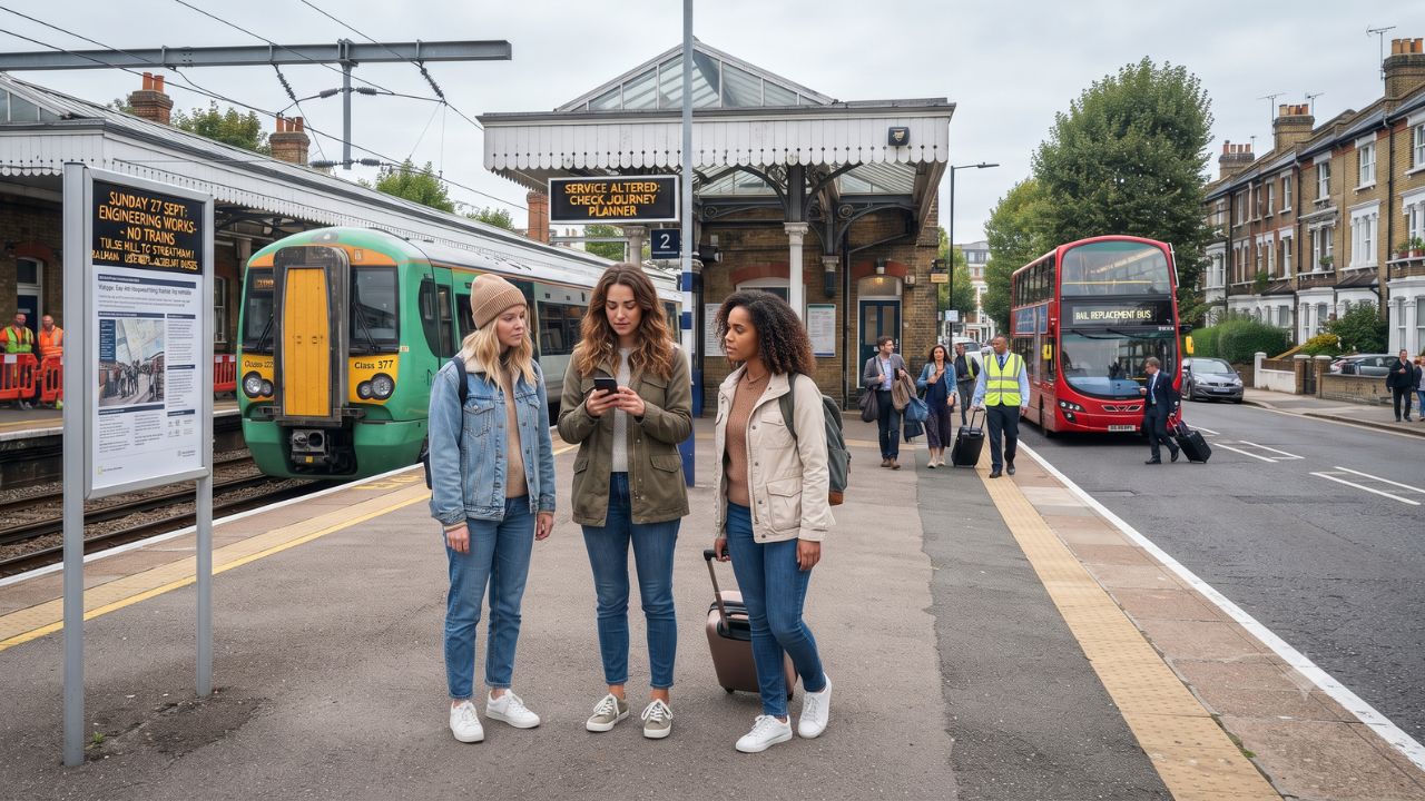Southern Railway Sunday Travel Alert 2026: Major London and Surrey Route Closures and Bus Replacements