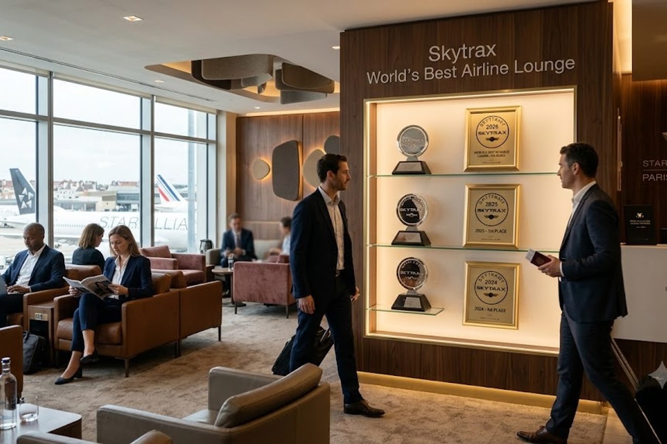 Star Alliance Paris Lounge Secures Third Straight Global Lounge Crown At 2026 Skytrax Awards