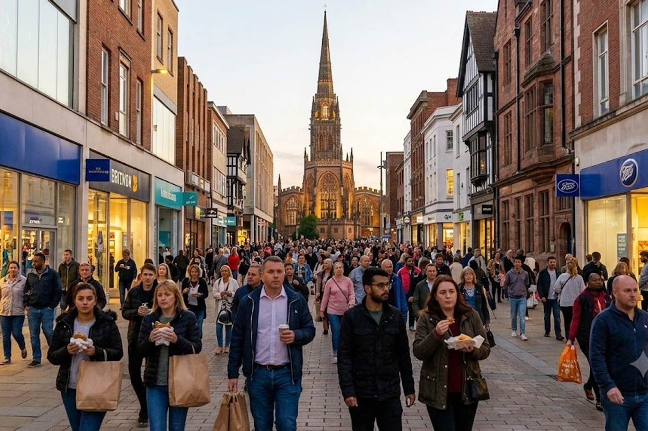 UK Tourism Breakthrough as Coventry Attracts Millions of Visitors and Creates a Record £1 Billion Boom