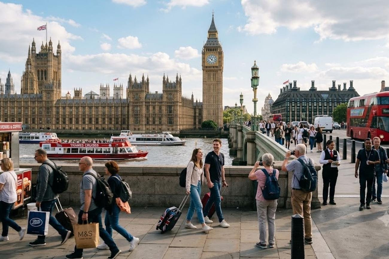 UK Tourism Strengthens Economy as Travel Industry Generates £88.5 Billion and Creates 1.4 Million Jobs Nationwide