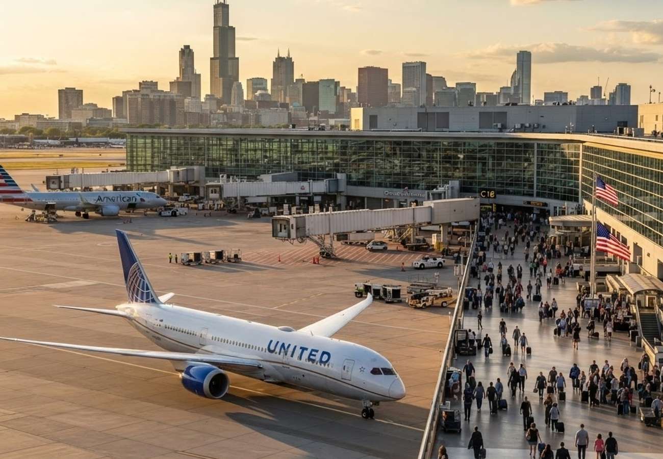 United Airlines Projects 23% Labor Day Passenger Growth at Chicago OโHare in 2026