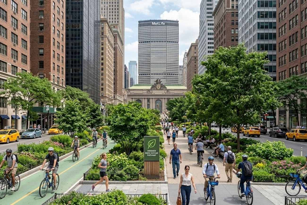 United States Joins Canada And More Cities As New York Advances Greener Park Avenue Travel
