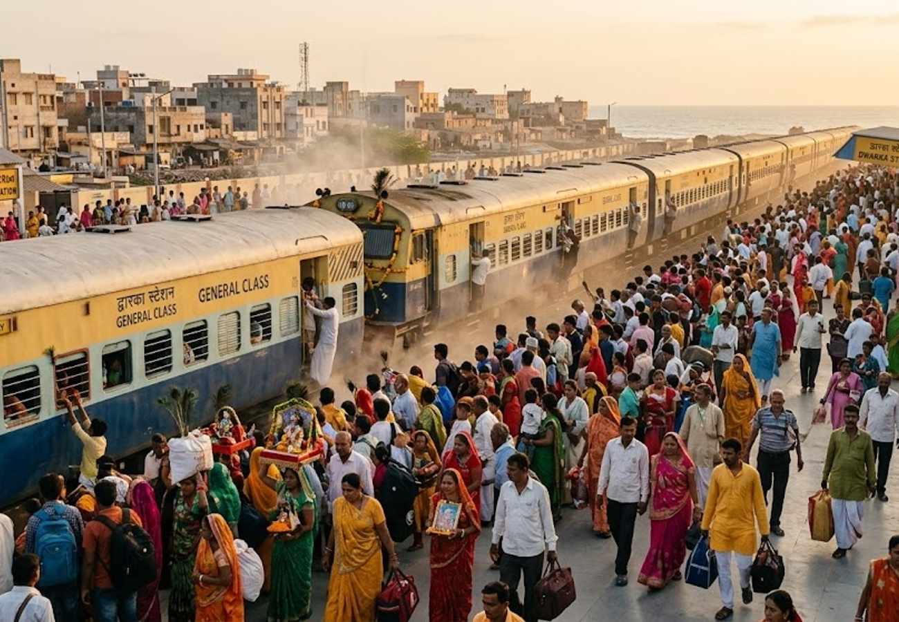 Western Railway Deploys Special Janmashtami Trains Across Gujarat for Pilgrimage Surge 2026