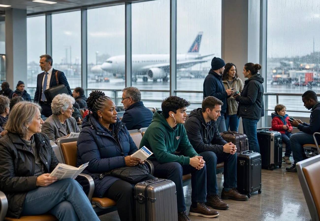 3,265 Flight Delays and 136 Cancellations Disrupt Major US Hubs Including JFK and Seattle in 2026