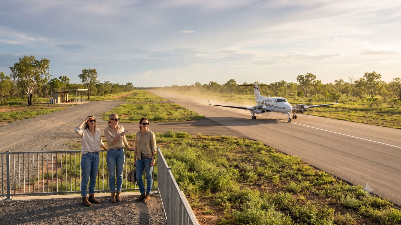 Burketown Airport Reopens with 40cm Elevated Runway: Decoding Queensland's Flood Recovery and Airline Schedules