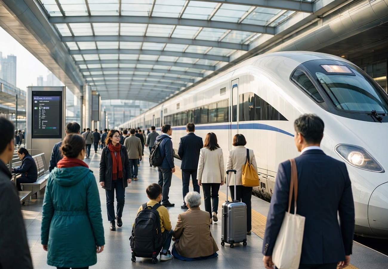 China Expands High-Speed Rail Network with 1,100km of New Tracks for 2026 Golden Week