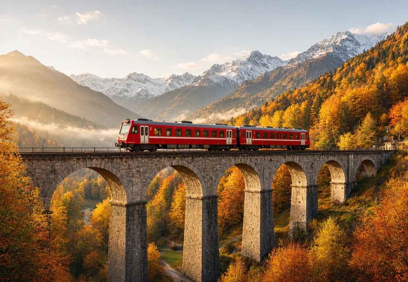 Italy and Austria Launch 2026 Autumn Rail Season: Top Routes for Alpine Foliage